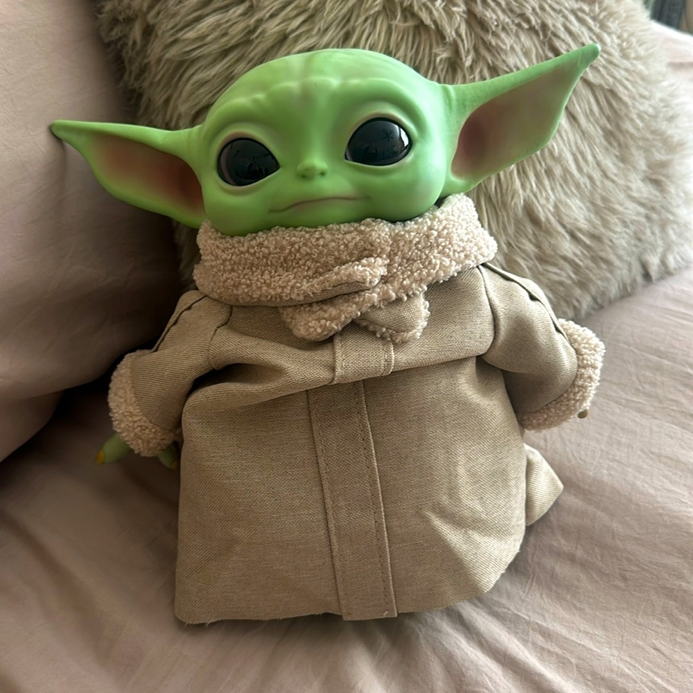Baby Yoda doll